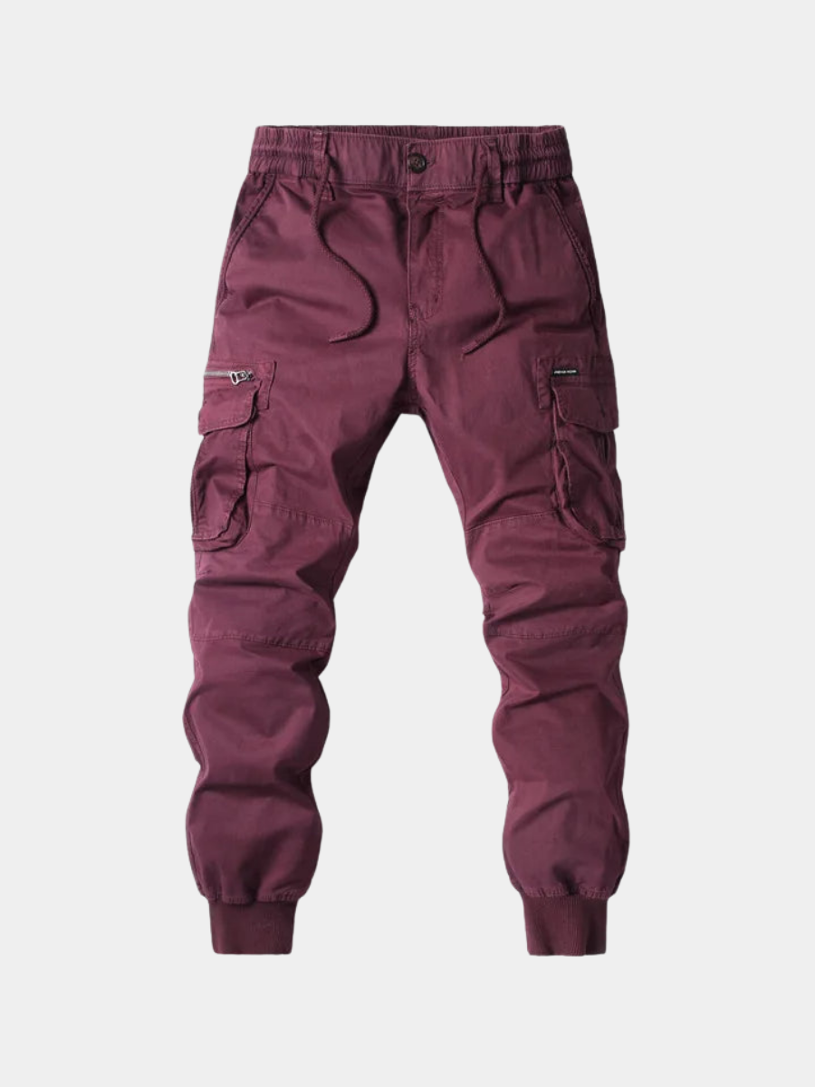 Men's cargo pocket joggers — alternate view