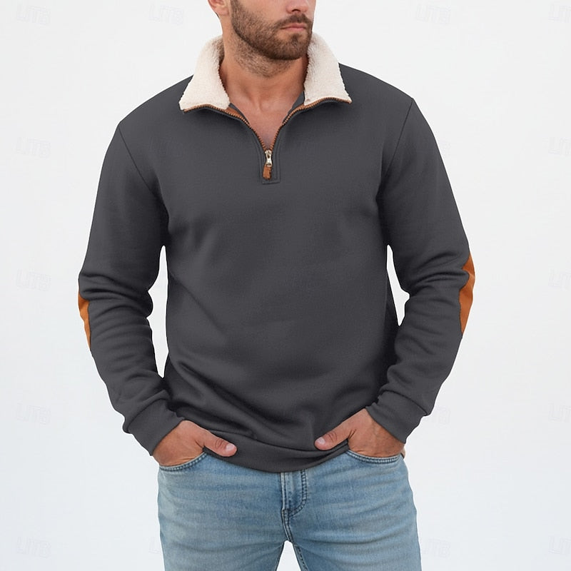 Nash | Half-Zip Stand-Collar Pullover