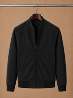 Men's lightweight slim-fit jacket — detail view