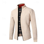 Leland | Stand-Collar Full-Zip Cardigan
