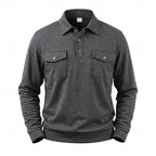 Rhodes | Long Sleeve Polo Shirt