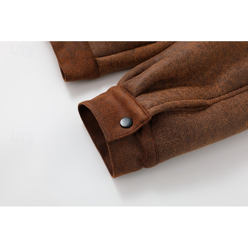 Men's fleece-lined rugged winter jacket — additional view