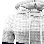 Selby | Color Block Textured Hoodie