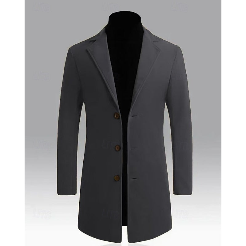 Rowan | Classic Long Overcoat