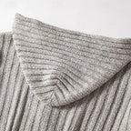 Langston | Cable Knit Hooded Cardigan