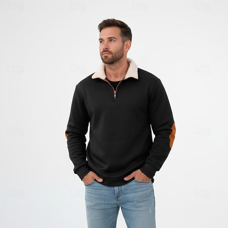 Nash | Half-Zip Stand-Collar Pullover