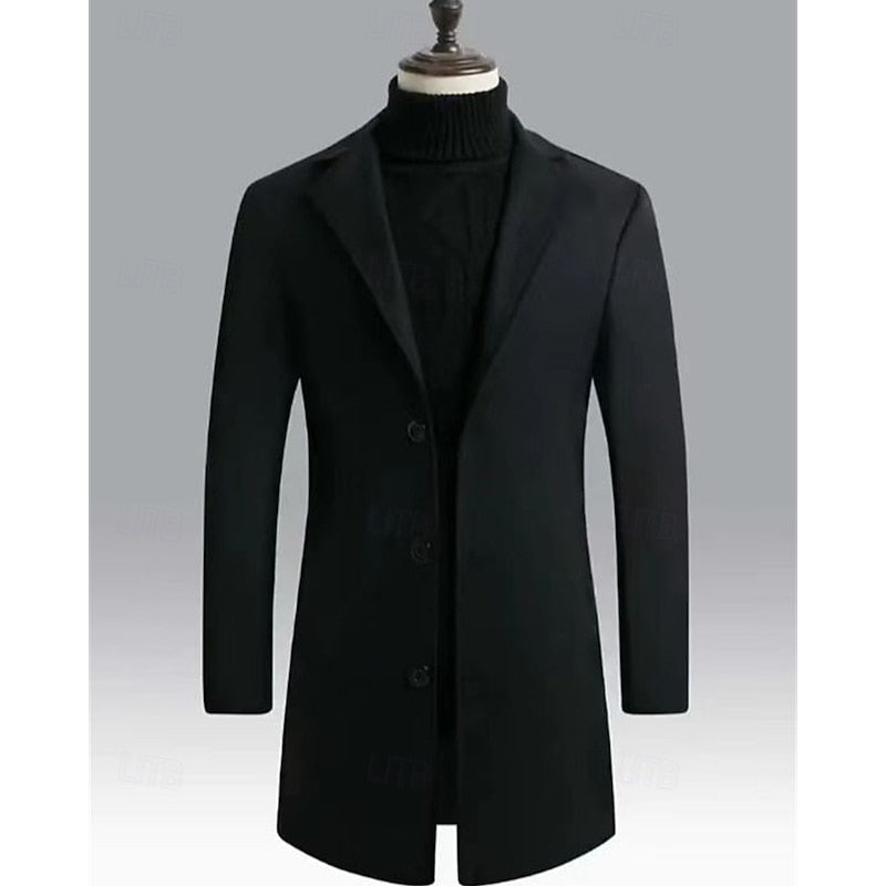 Rowan | Classic Long Overcoat