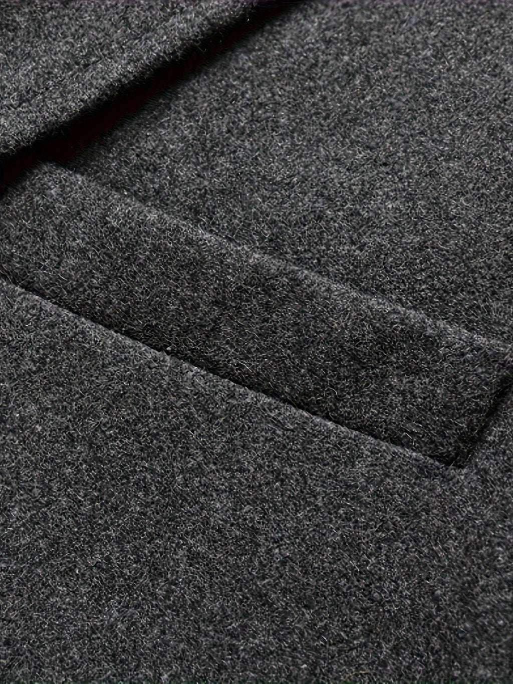 Men's single-breasted tailored overcoat — additional view