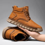 Men's leather chelsea boots — additional view