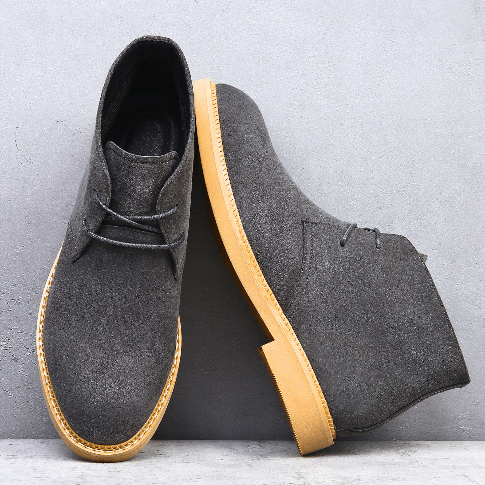 Men's suede chukka boots — additional view