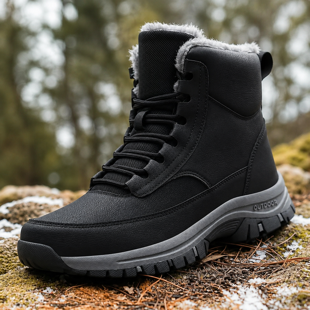 Men's waterproof insulated snow boots — additional view