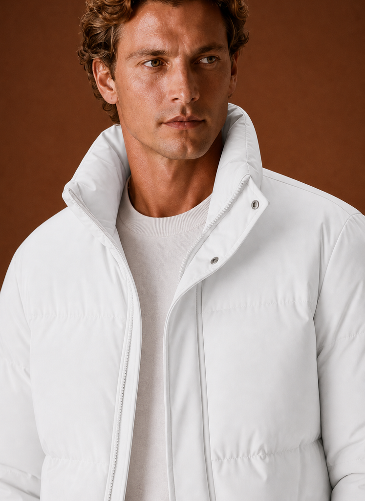 Men's oversized puffer jacket — additional view