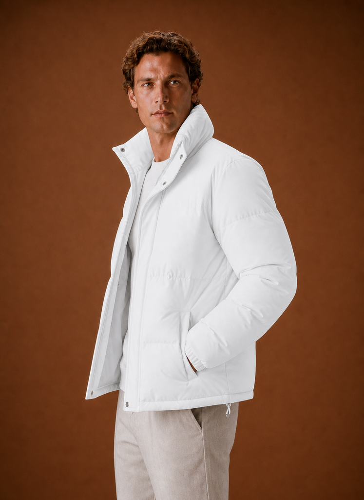 Men's oversized puffer jacket — additional view
