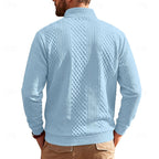 Kester | Textured Quarter-Zip Sweater