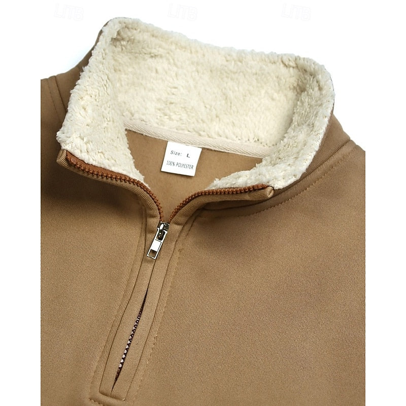 Nash | Half-Zip Stand-Collar Pullover