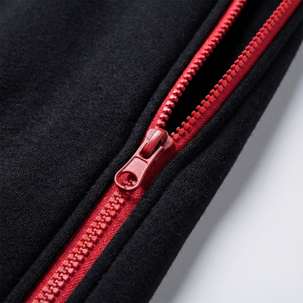 Men's zip-up pocket sweatshirt — additional view