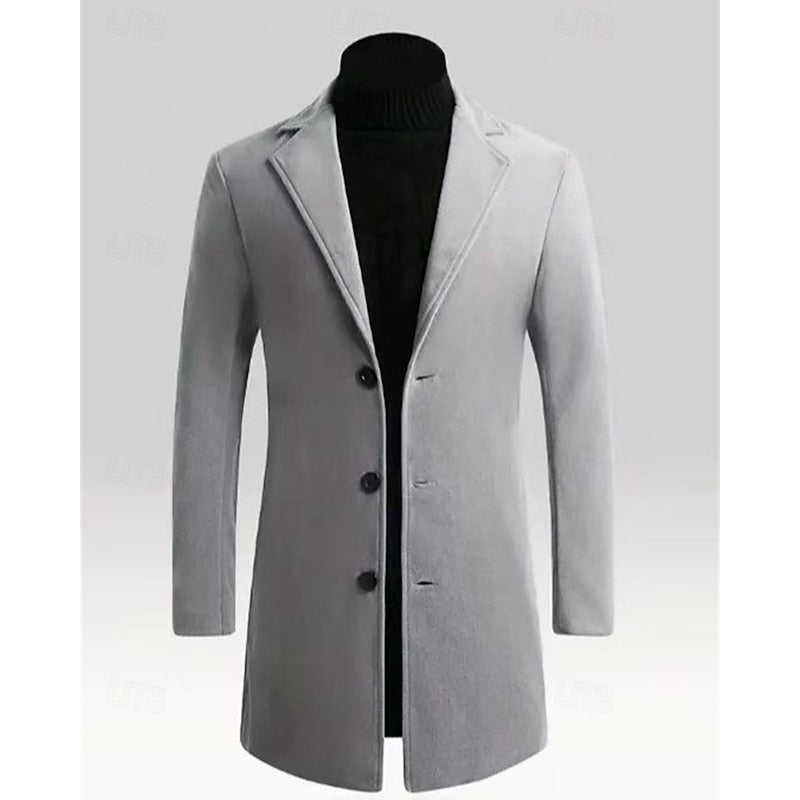 Rowan | Classic Long Overcoat