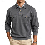 Rhodes | Long Sleeve Polo Shirt